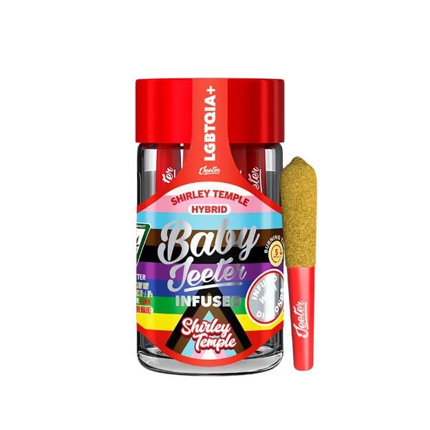 SHIRLEY TEMPLE BABY JEETER 0.5G INFUSED PREROLLS 5-PACK