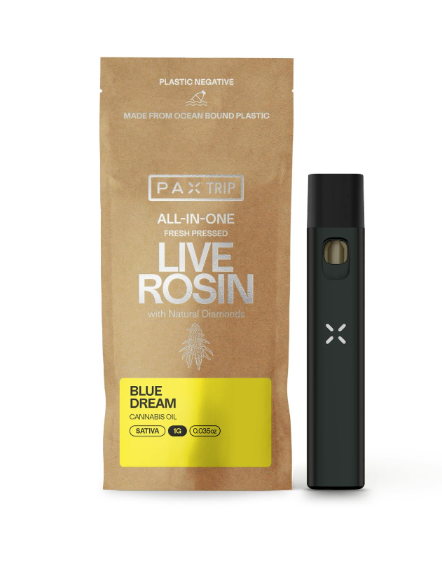 BLUE DREAM 1G LIVE ROSIN ALL IN ONE VAPE