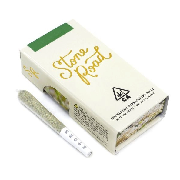 CREME BRULEE HASH & DIAMOND INFUSED 0.7G PREROLLS 5 PACK