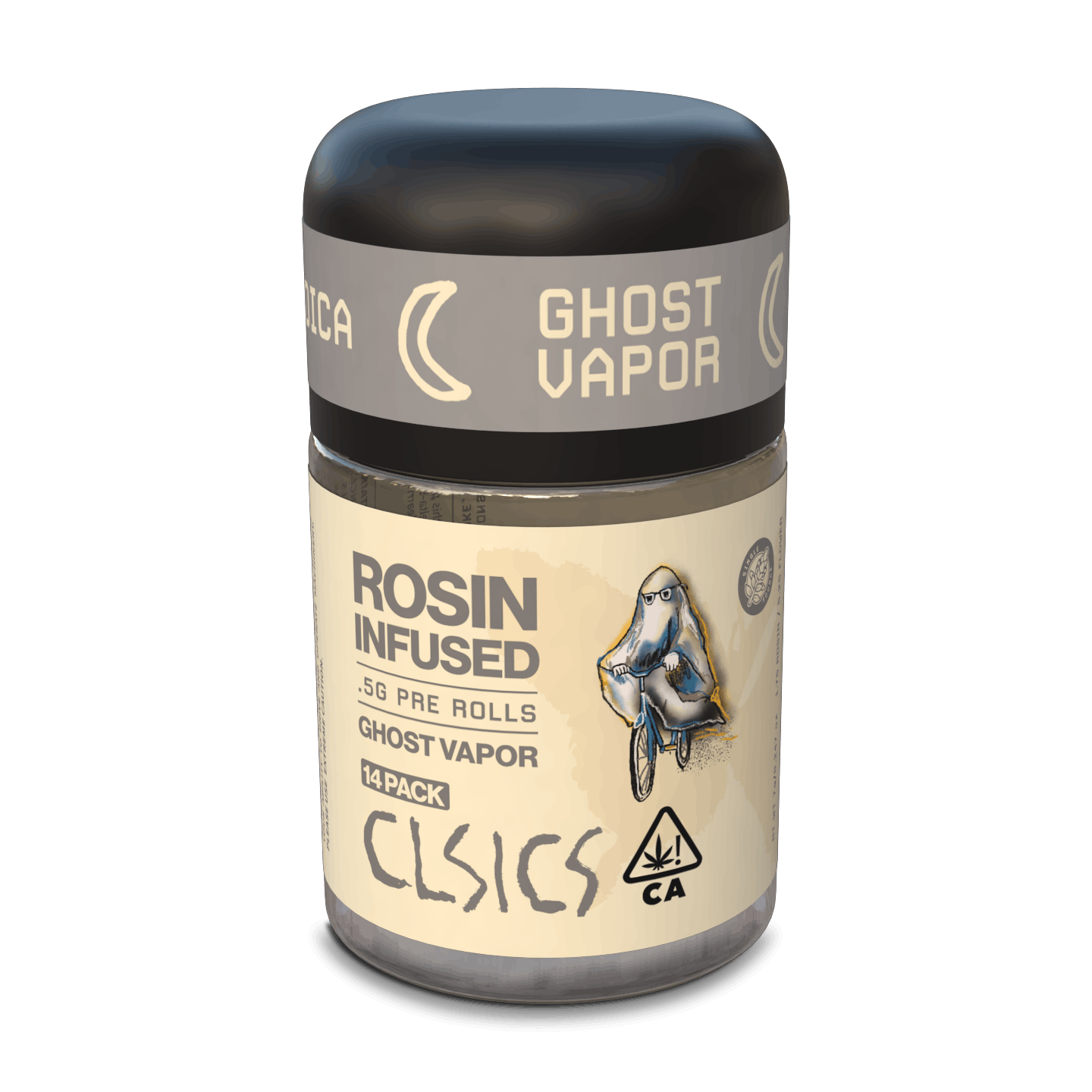 GHOST VAPOR 0.5G ROSIN PREROLL 5 PACK