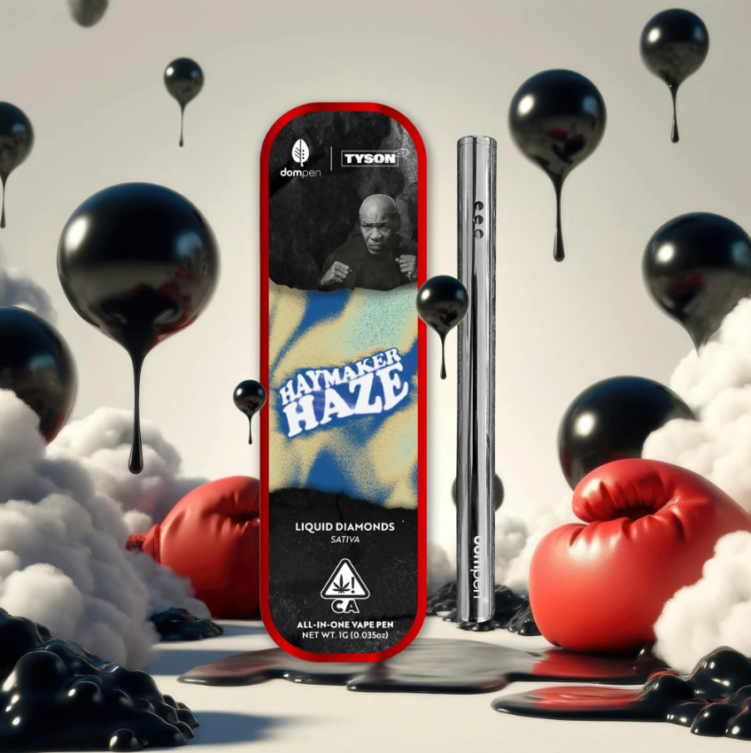 HAYMAKER HAZE LIQUID DIAMONDS 1G ALL IN ONE VAPE