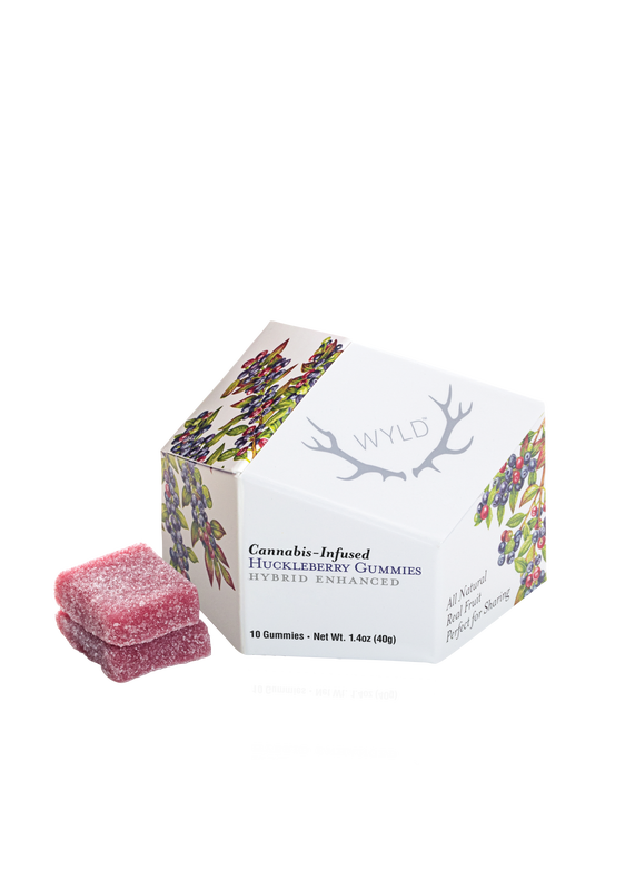 Wyld - HUCKLEBERRY 10 PACK GUMMIES