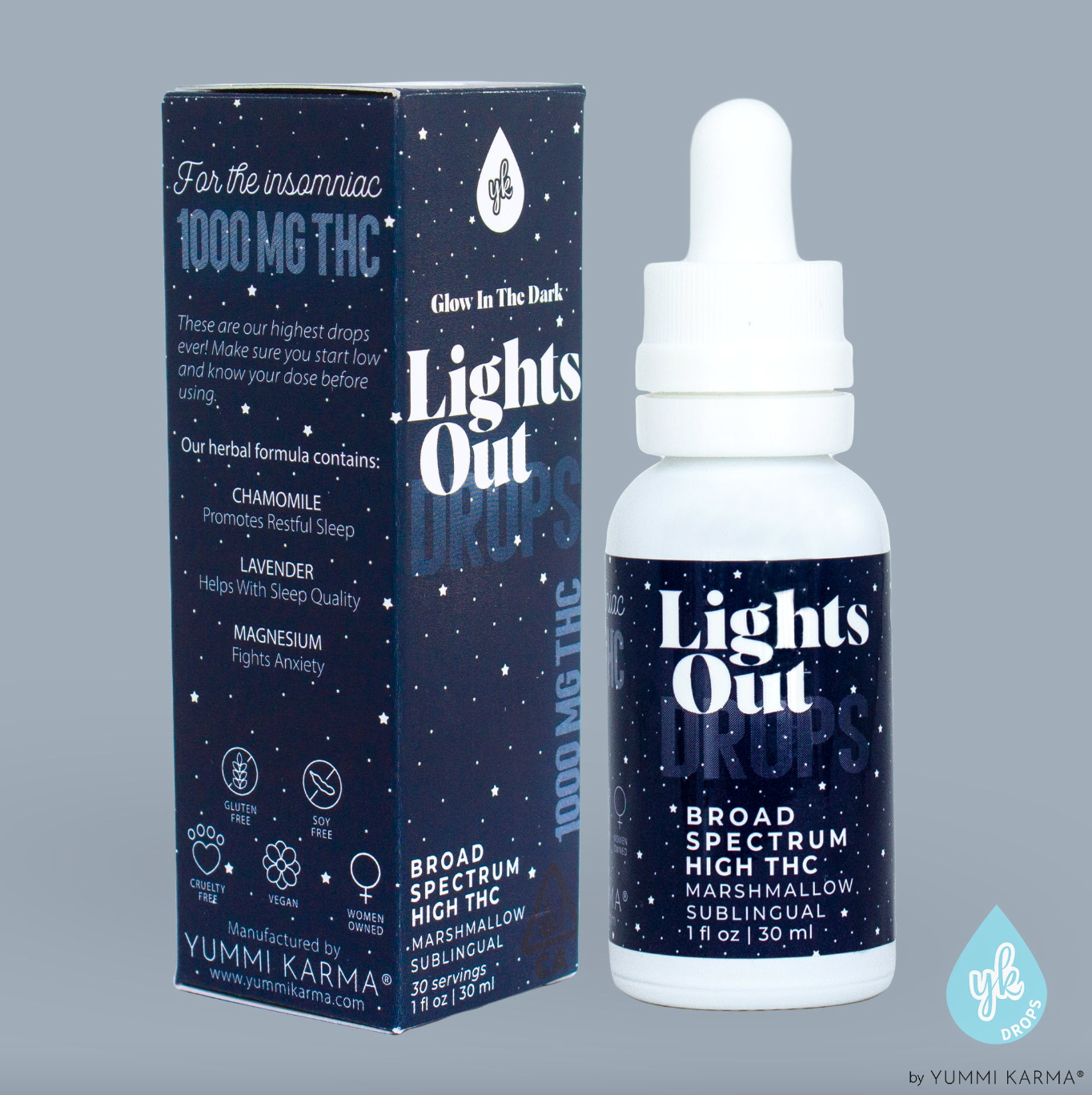 LIGHTS OUT (HIGH THC) 30ML SLEEP TINCTURE