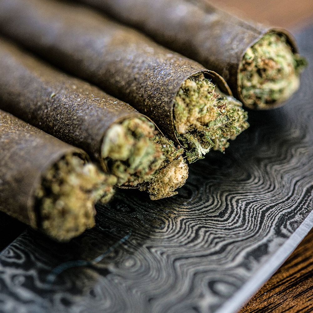 Blueberry Ice Kush Infused Flavorcore Bluntitos - 2.55 g - 3 Pack