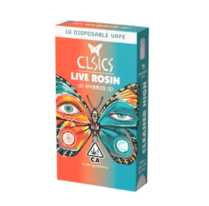 Clsics - RAINBOW BELTZ 1G LIVE ROSIN ALL IN ONE VAPE