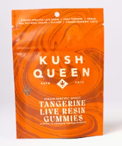 Tangerine Live Resin Gummies - 100 mg - 10 Pack