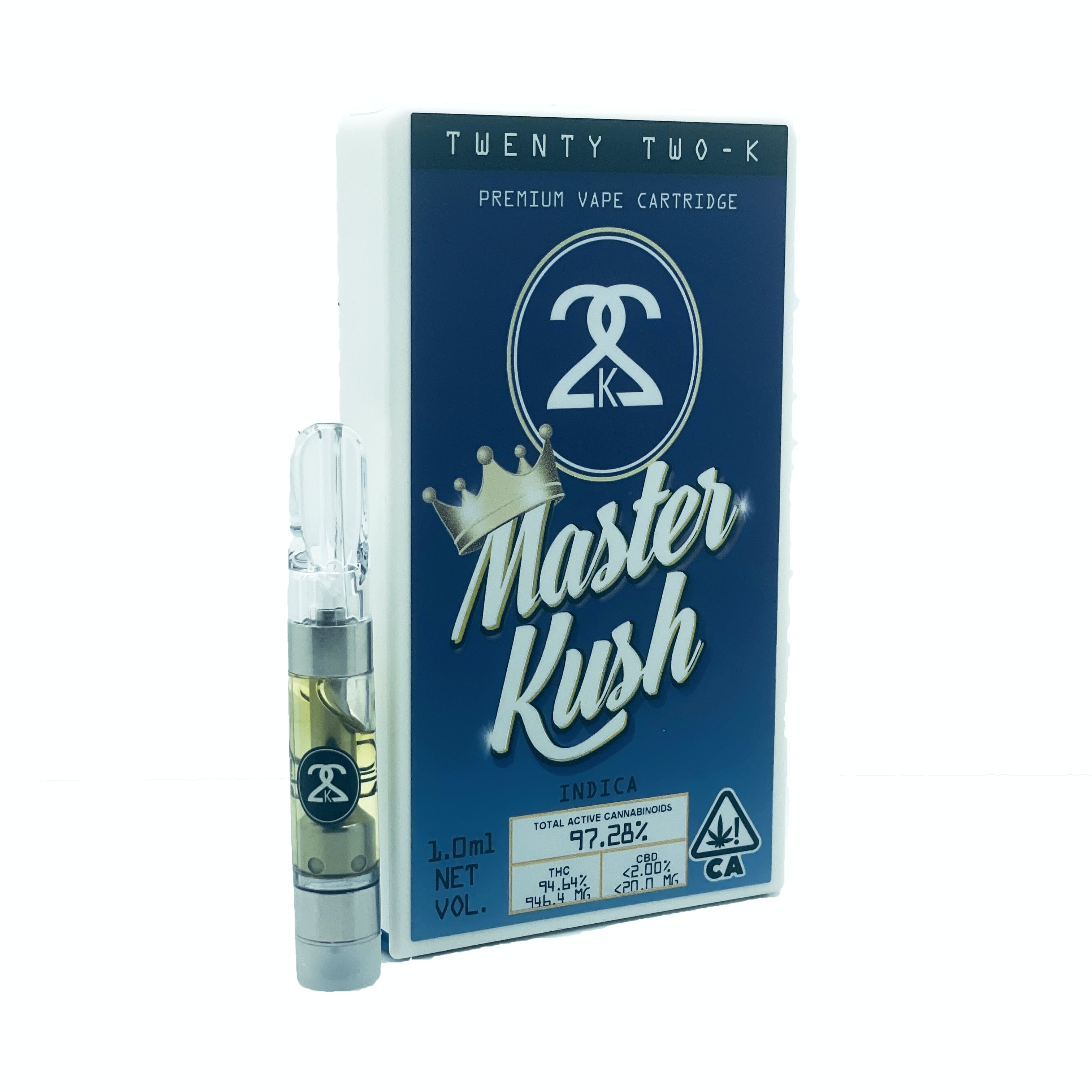 MASTER KUSH 1G CARTRIDGE