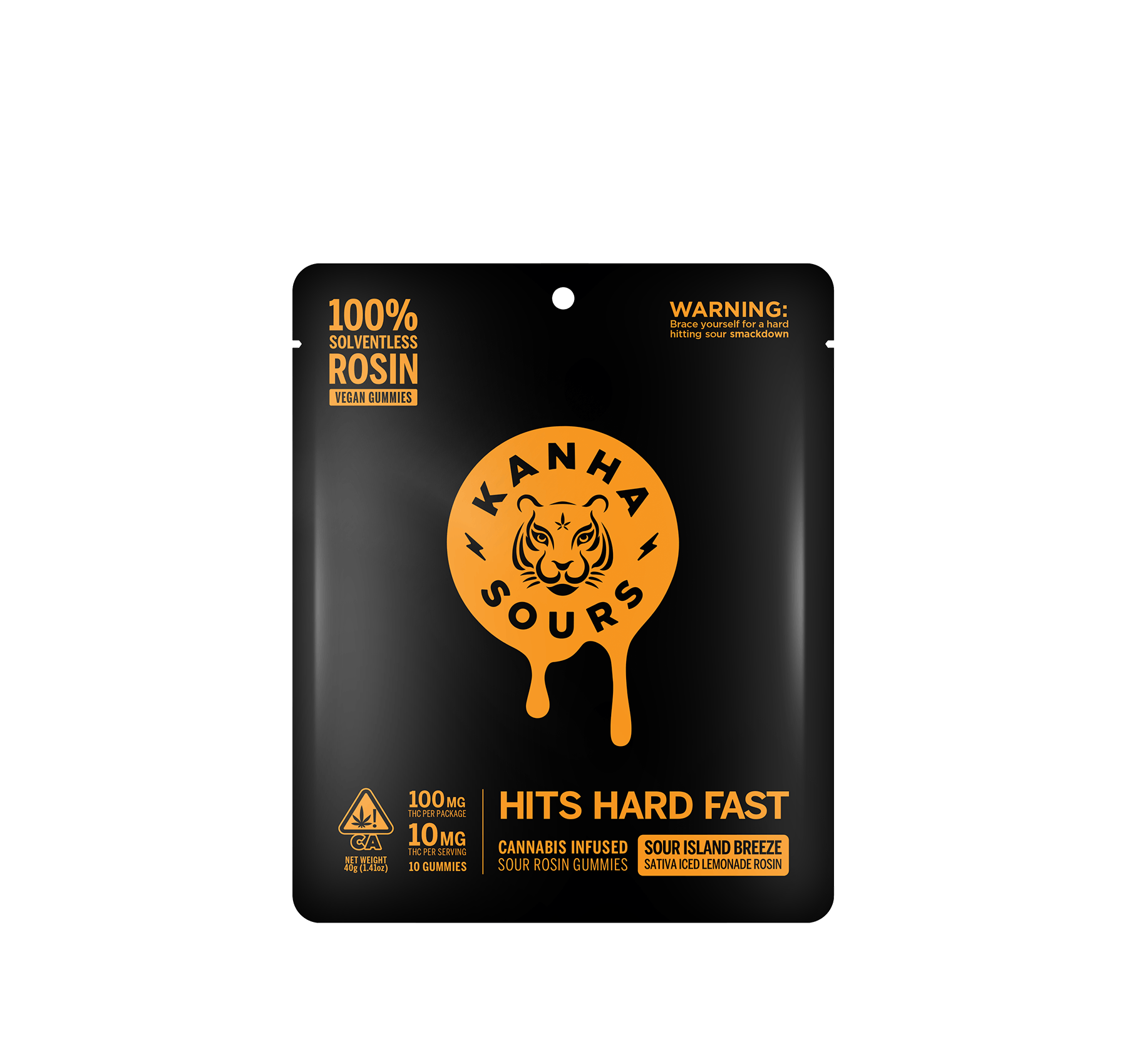 SOUR ISLAND BREEZE ROSIN NANO 10 PACK GUMMIES