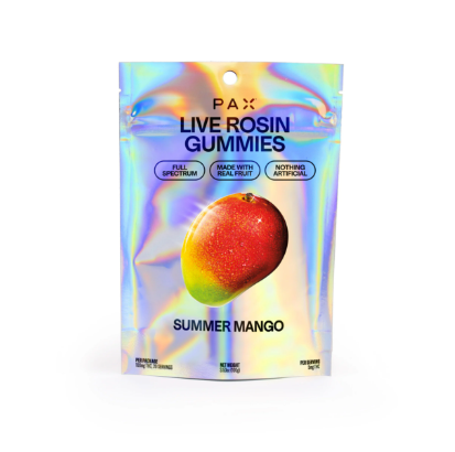 Summer Mango Live Rosin Gummies - 10 mg - 10 Pack