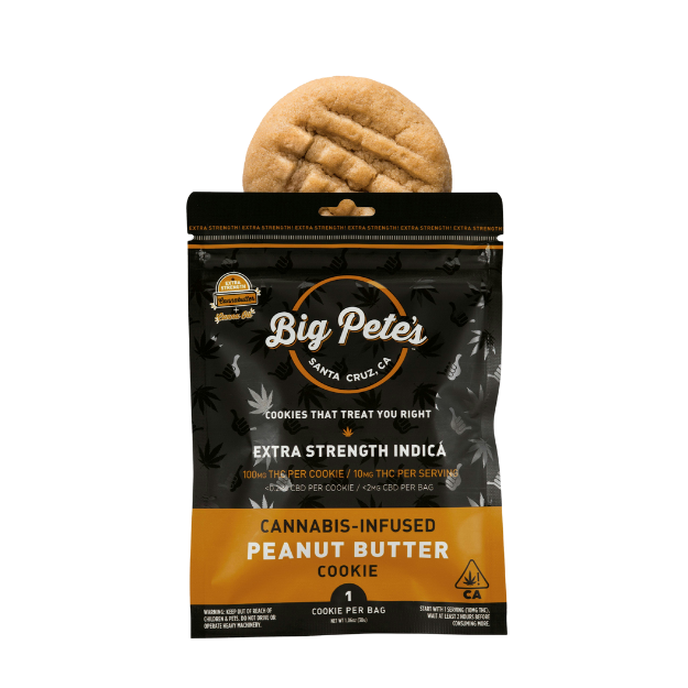 Peanut Butter Cookie Extra Strength Indica - 100 mg