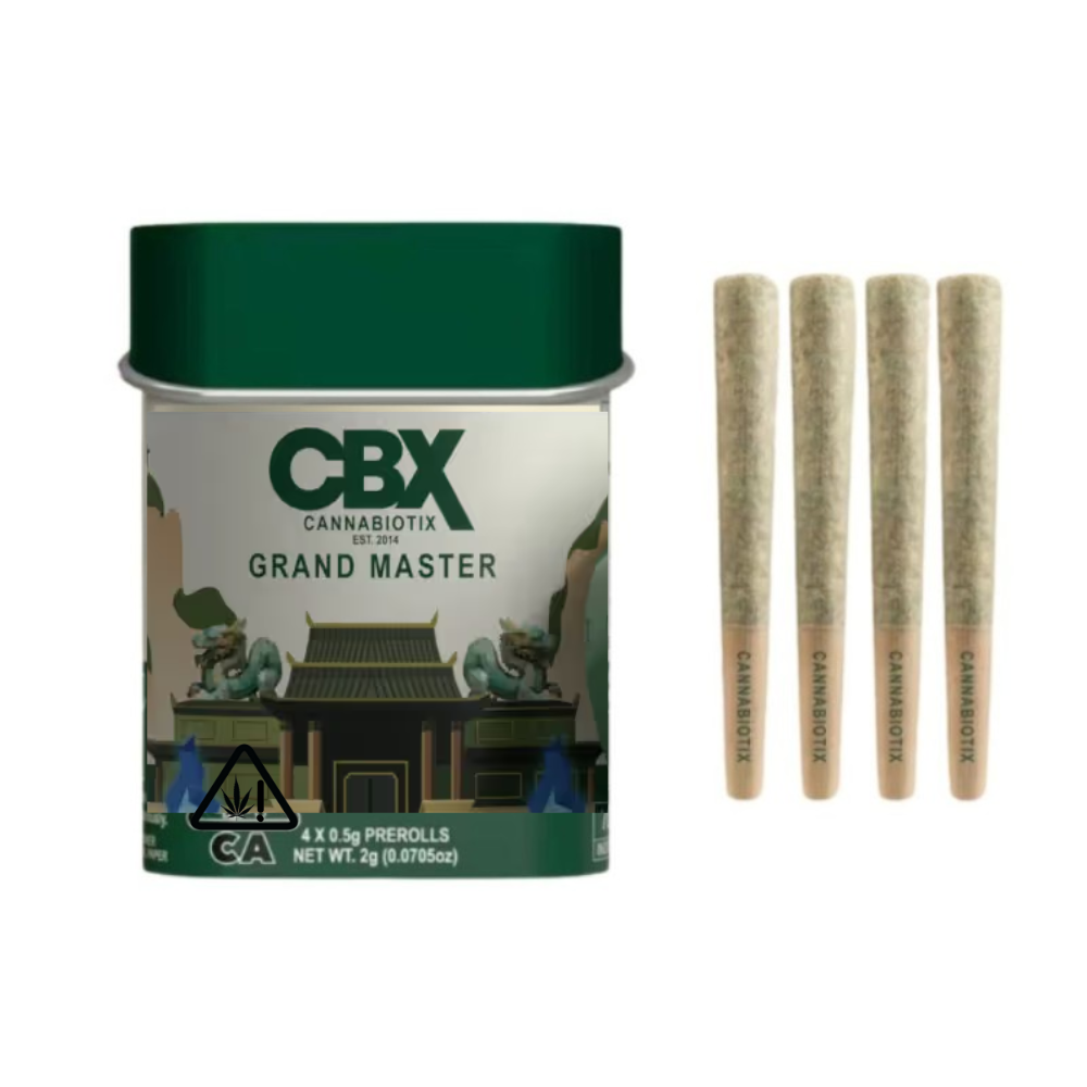 GRAND MASTER 0.5G PREROLL 4 PACK