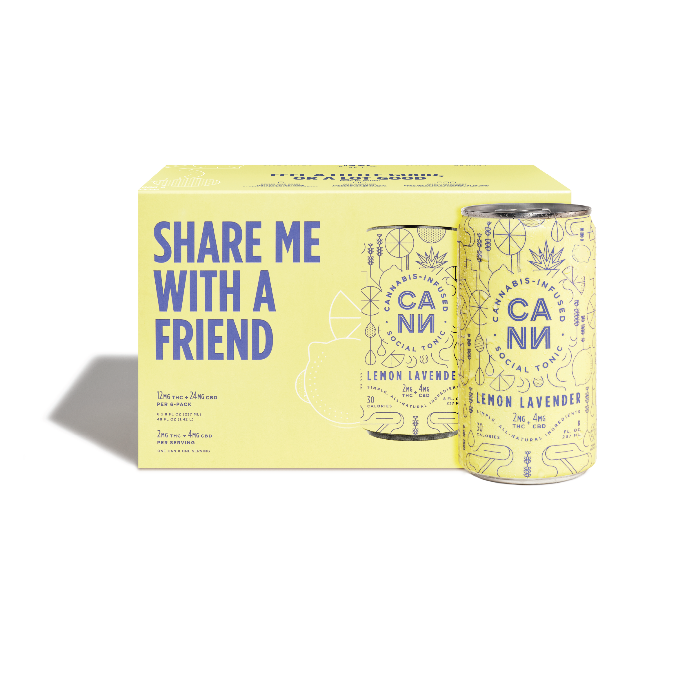 LEMON LAVENDER 6-PACK SELTZER