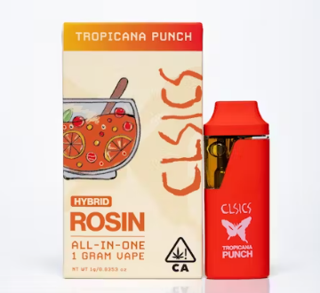 TROPICANA PUNCH LIVE ROSIN 1G ALL IN ONE VAPE