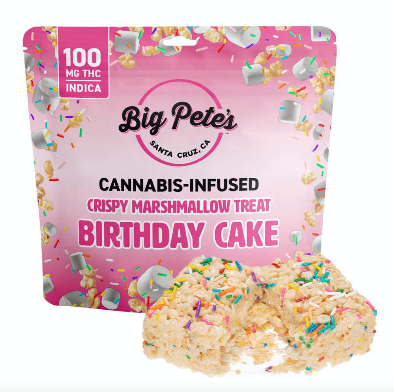 BIRTHDAY CAKE CRISPY MARSHMALLOW TREAT