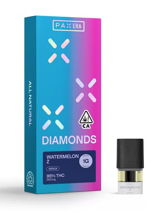 WATERMELON Z LIQUID DIAMONDS 1G PAX ERA POD