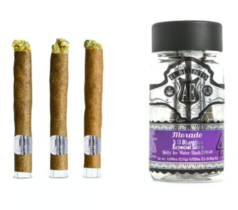 ESPECIAL SILVER HASH BLUNTITO .85G MORADO 3PK