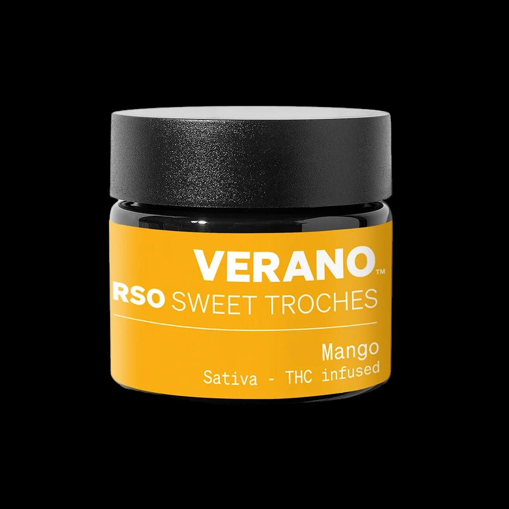 TROPICAL MANGO - 10 PACK - RSO SOFT LOZENGES - 100 MILLIGRAMS