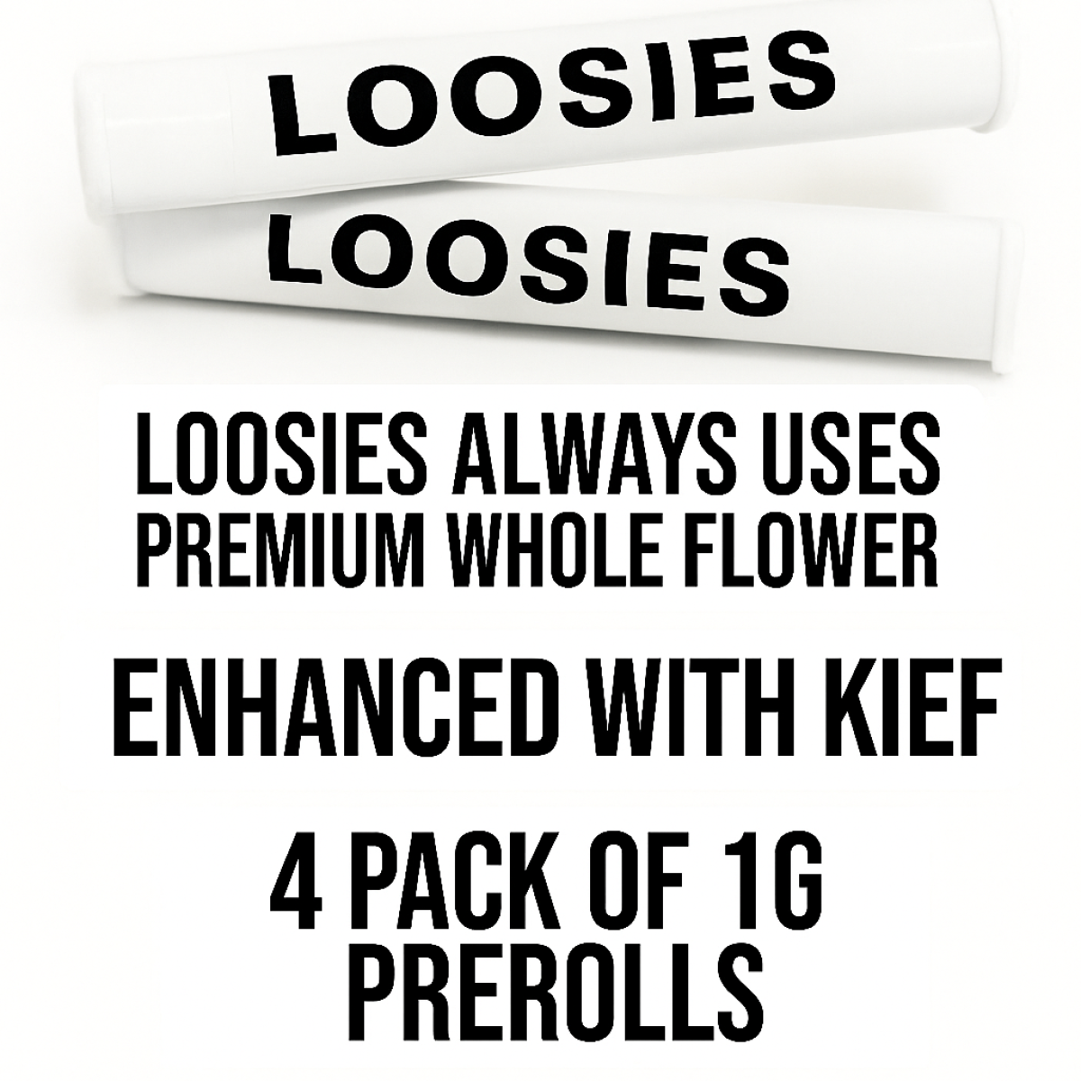 NORTHERN LIGHTS - KIEF ENHANCED PREROLLS - 4 PACK - 4 g