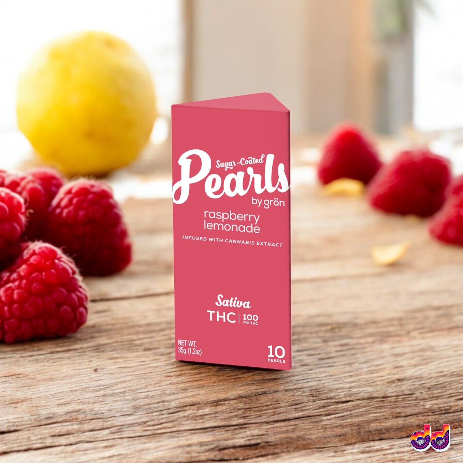 GRON - RASPBERRY LEMONADE - PEARLS - 10 PACK - 100 mg