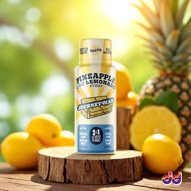 Pineapple Lemonade - 1:1 CBG - (100mg CBG/100mg THC) [2oz] - 100 mg