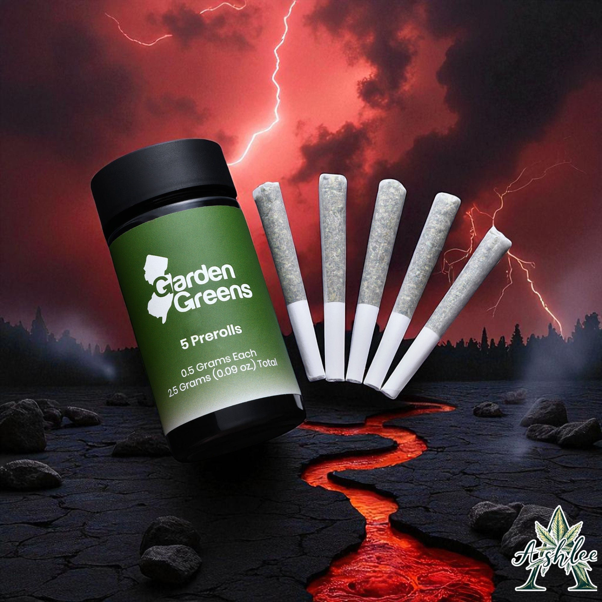 DANTES INFERNO - 2.5G - 5 PACK - 2.5 g