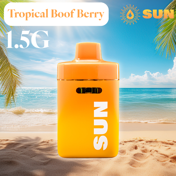 TROPICAL BOOF - LIQUID SUNSHINE - LIVE RESIN - AIO - DISPOSABLE - 1.5 g