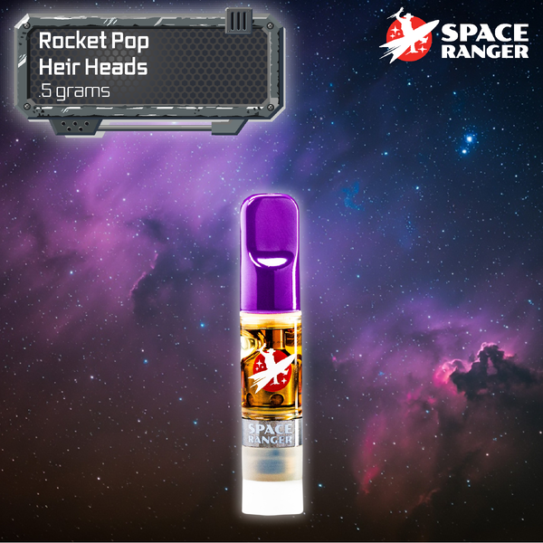 ROCKET POP X HEIR HEADS - LIQUID DIAMONDS & SAUCE VAPE - 0.5 g