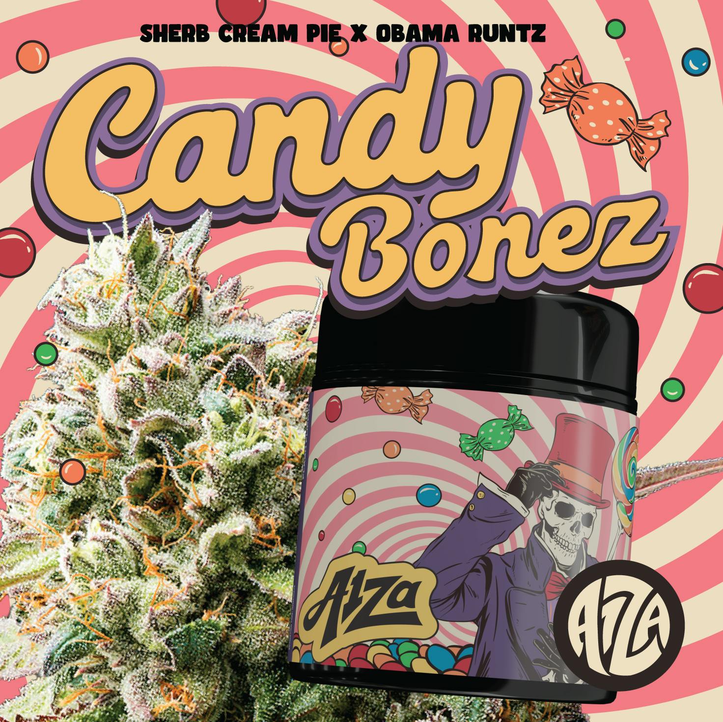 A1ZA – Candy Bonez | A Bud Flower - 14g for Sale in Menominee, MI
