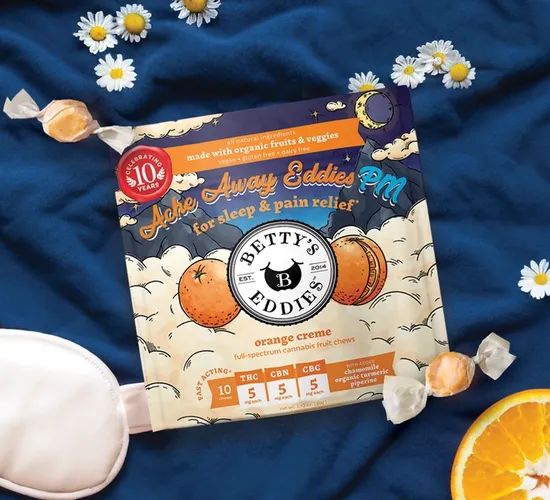 Ache Away PM Orange Creme Chews | 10 Pack