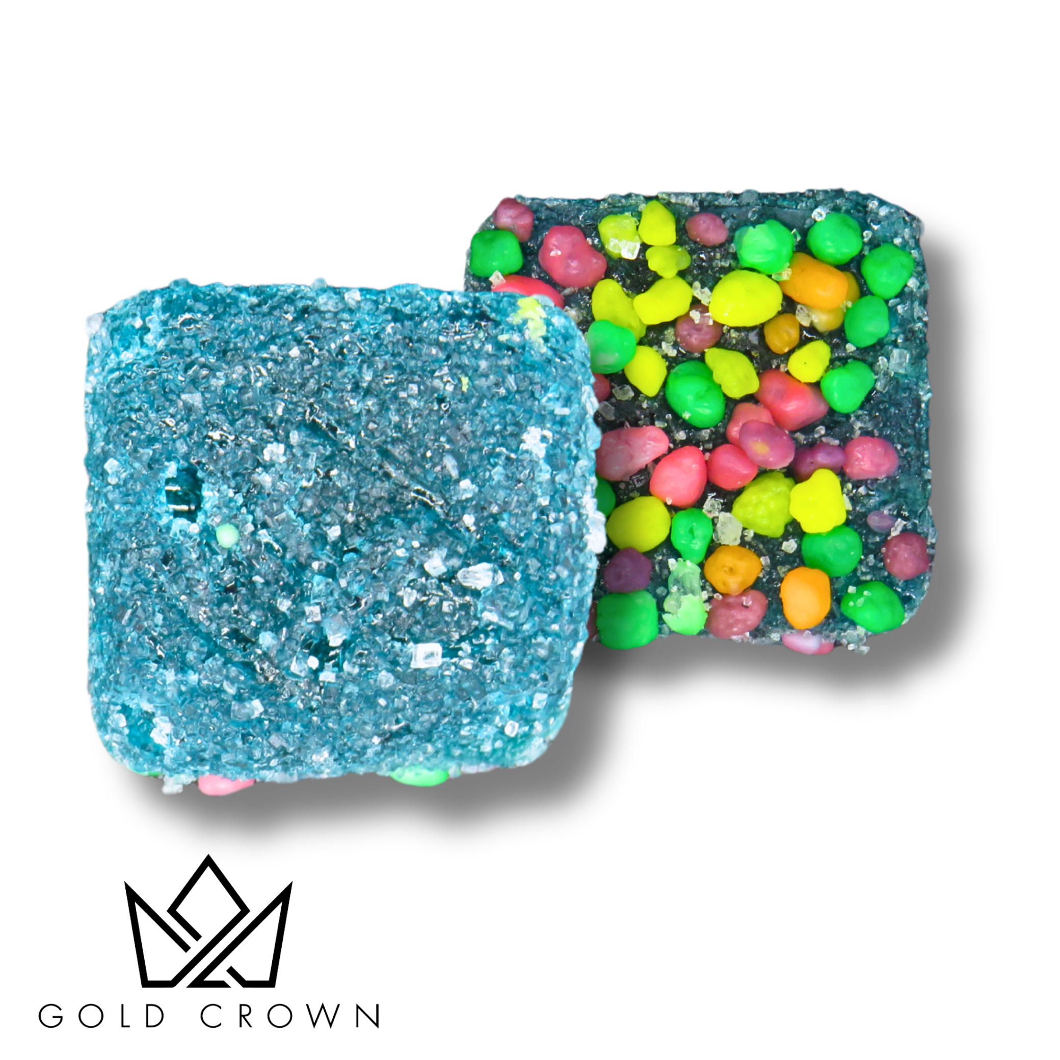CROWN JEWELS | BLUE RASPBERRY | 200MG | LIVE RESIN GUMMY - 200 MG - 8 PACK