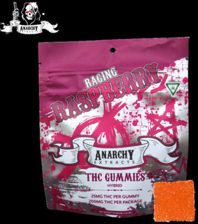 RAGING RASPBERRY | 200MG | GUMMY
