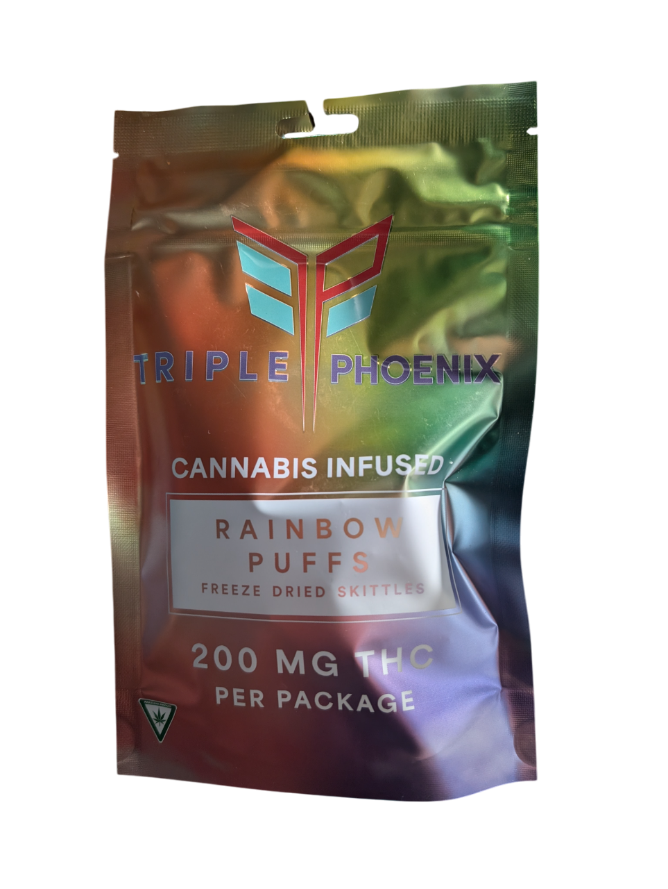 RAINBOW PUFFS | FREEZE DRIED SKITTLES | 200MG