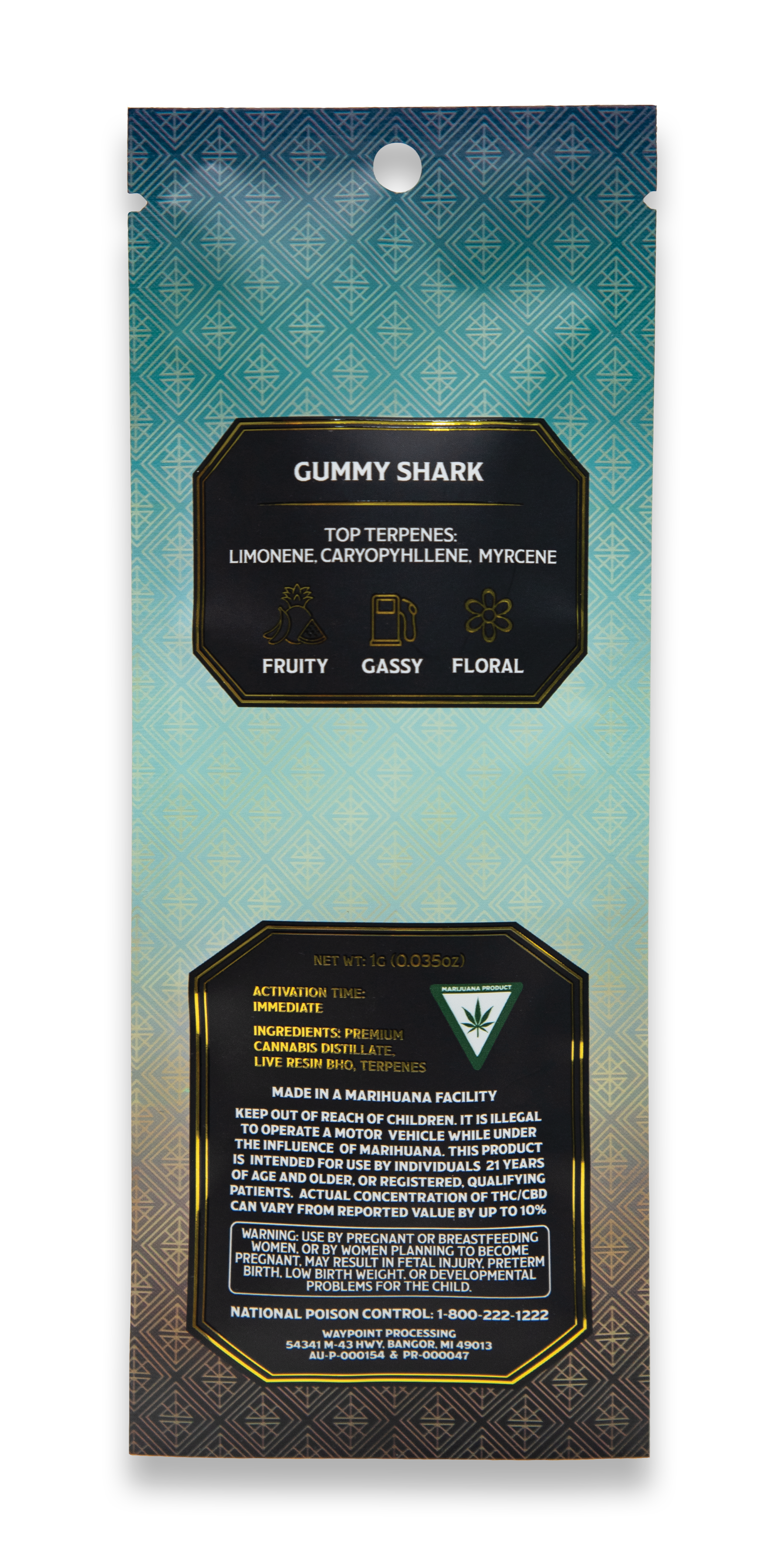 GUMMY SHARK | 1G | DISPOSABLE