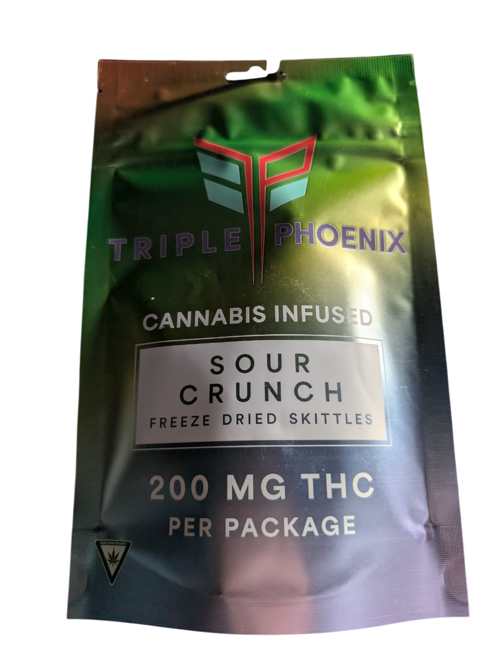 SOUR CRUNCH | FREEZE DRIED SKITTLES | 200MG