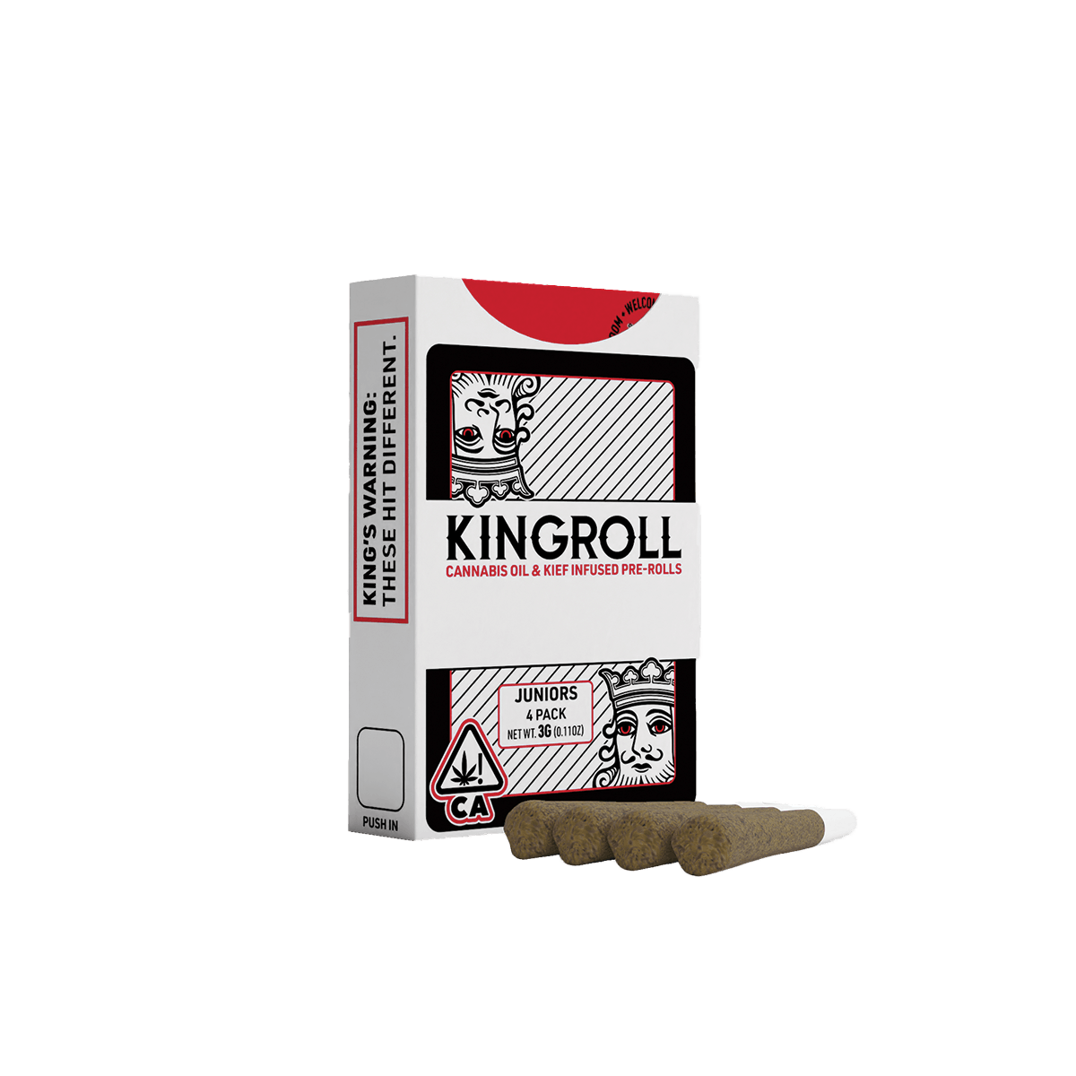 GRANDI GUAVA X GRAPEFRUIT ROMULAN 4-PACK INFUSED PRE-ROLLS