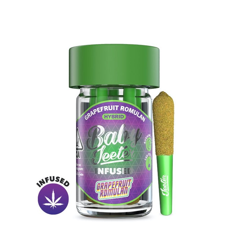 Grapefruit Romulan 5-Pack Infused Pre-Rolls