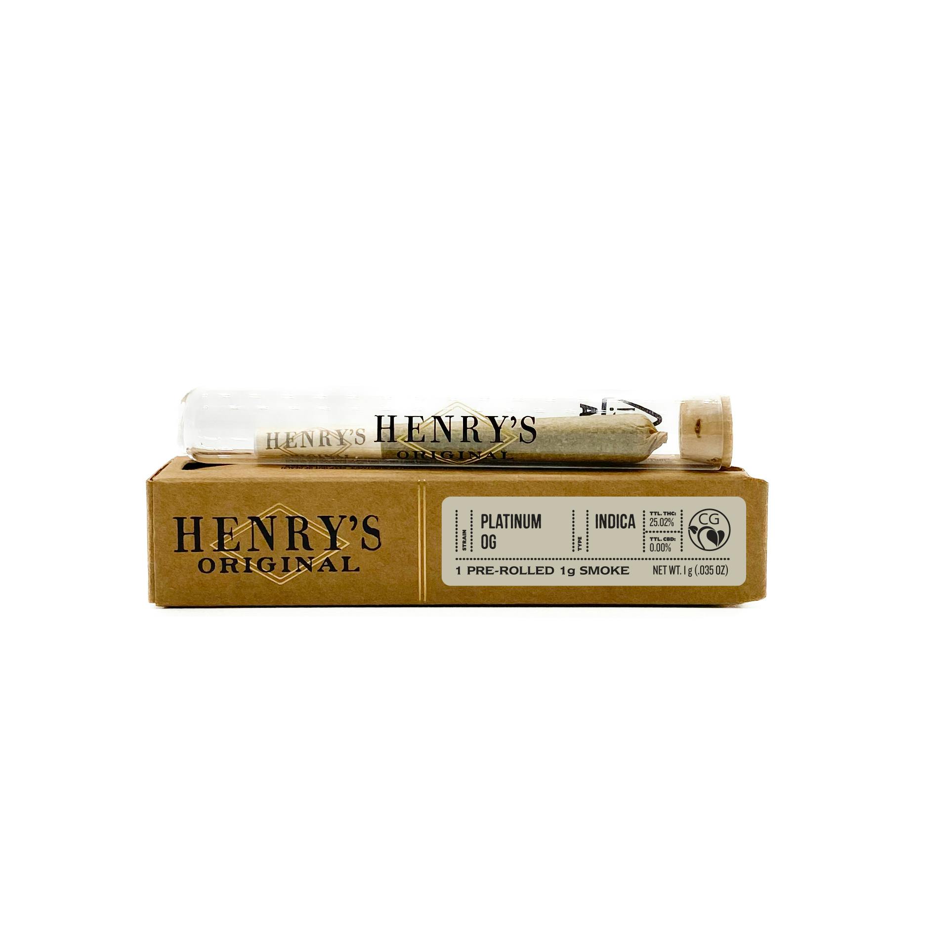Platinum OG Pre-Roll - 1g