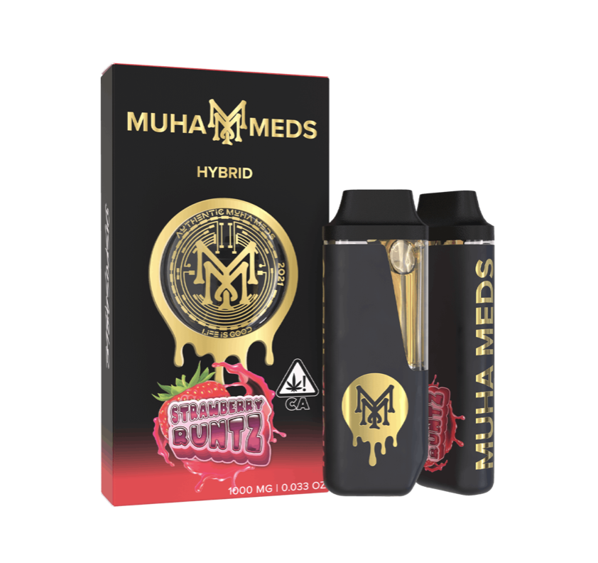 Muha Meds — STRAWBERRY RUNTZ - 1G - AIO
