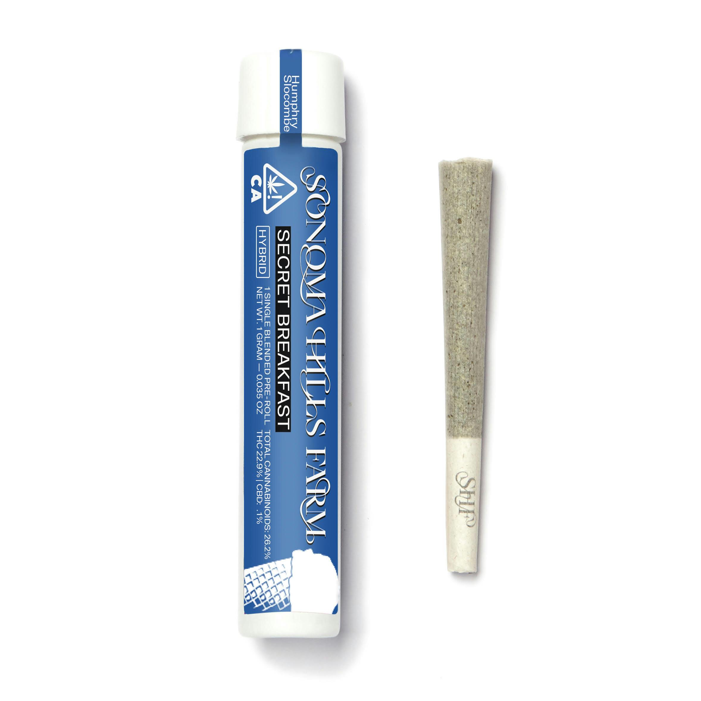 SECRET BREAKFAST PRE-ROLLS - 1 G