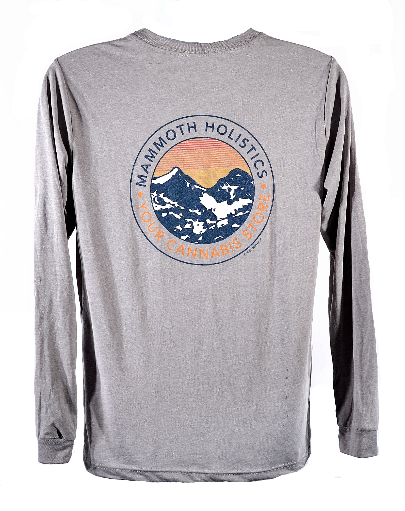 LONG SLEEVE T-SHIRT | HEATHER GRAY | LARGE