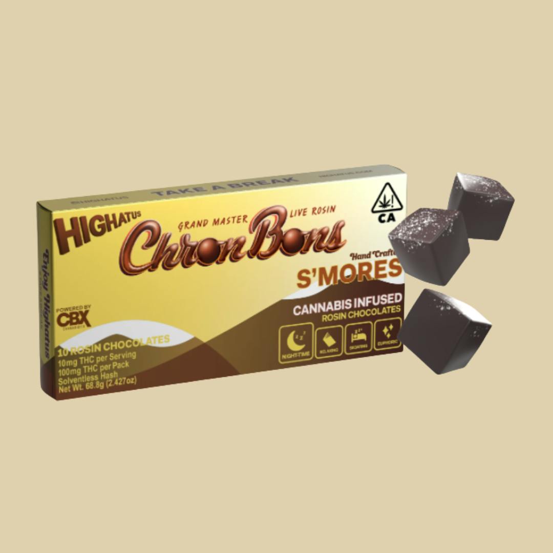S'mores Rosin Chocolate ChronBons - 100mg