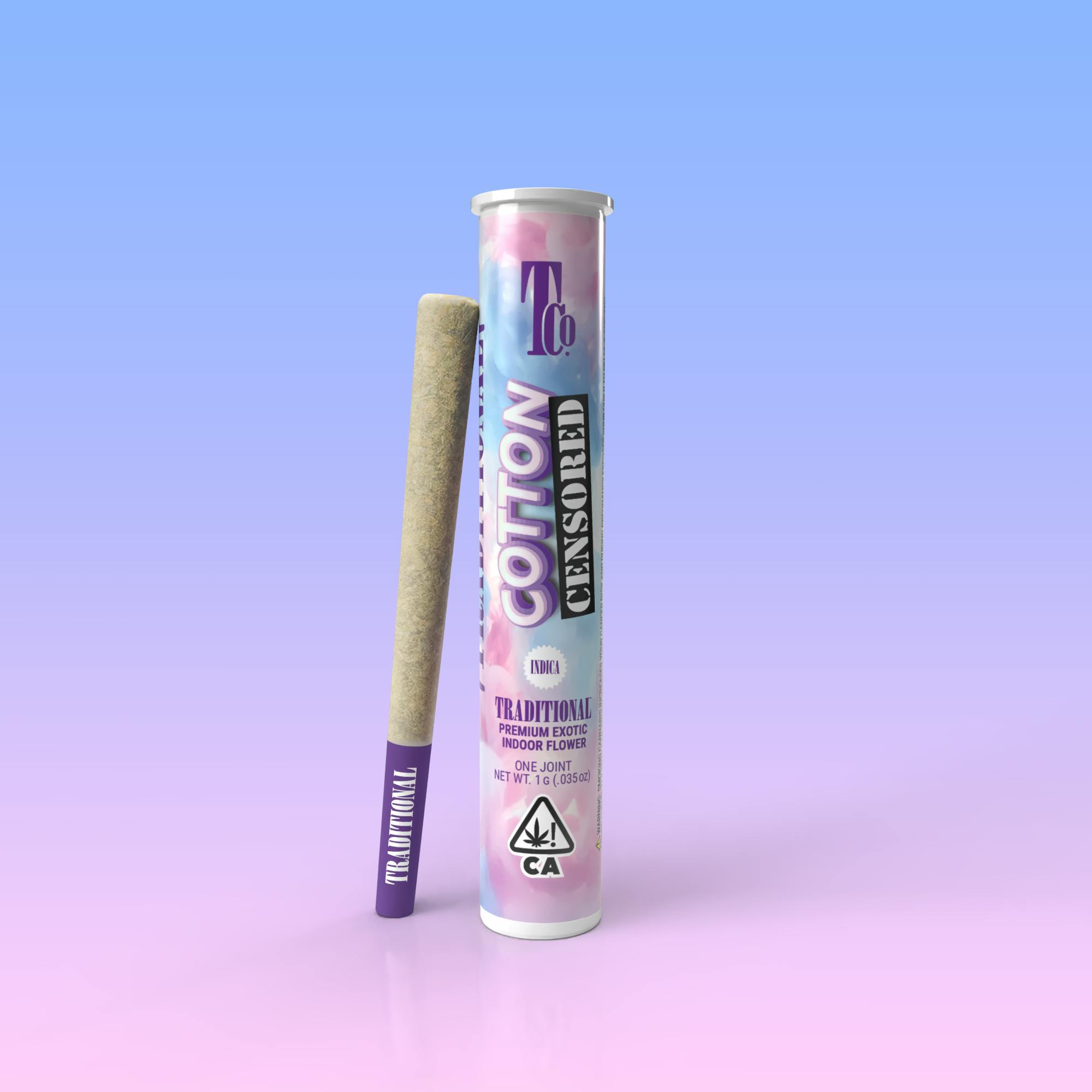 Cotton Censored Pre-Roll - 1g