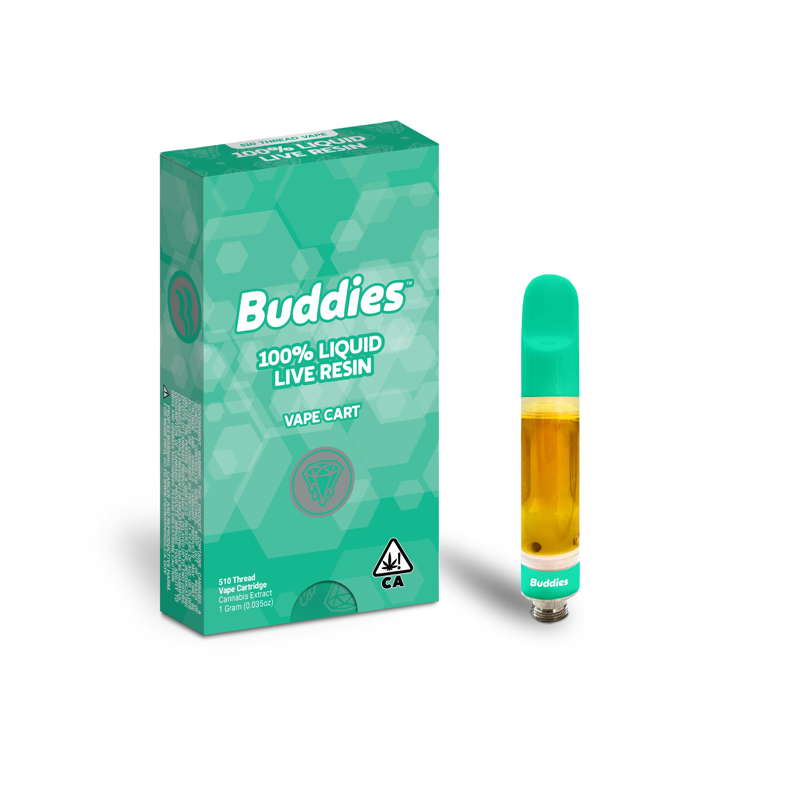 ORANGE CREAM POP LIVE RESIN CARTRIDGE - 1G