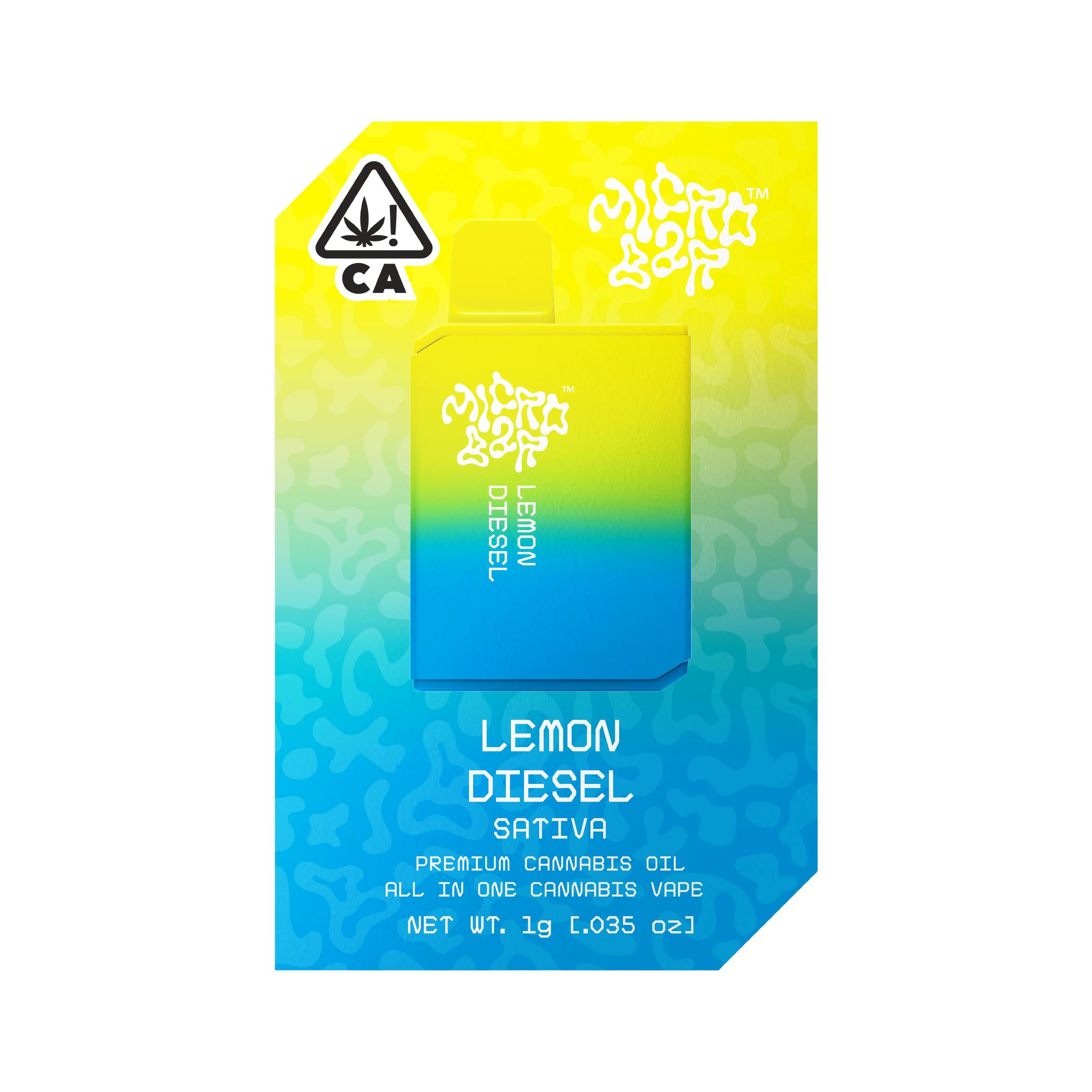 MicroBar — LEMON DIESEL - 1G - AIO