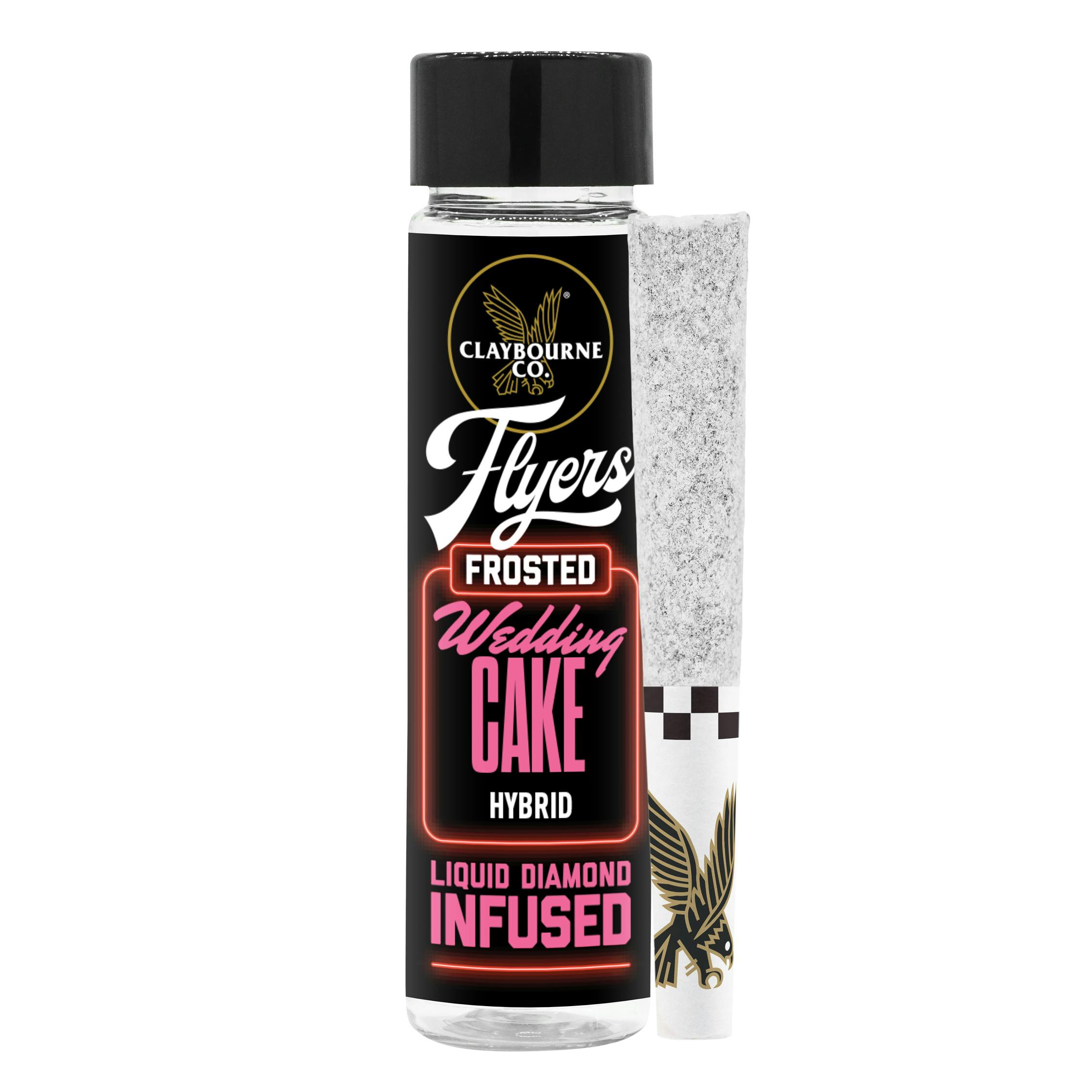 Wedding Cake Frosted Flyers 2-Pack Infused Pre-Rolls
