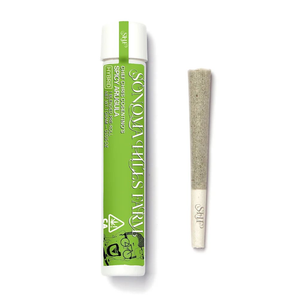 SPICY ARUGULA PRE-ROLL (CBD:CBG:THC) - 1G