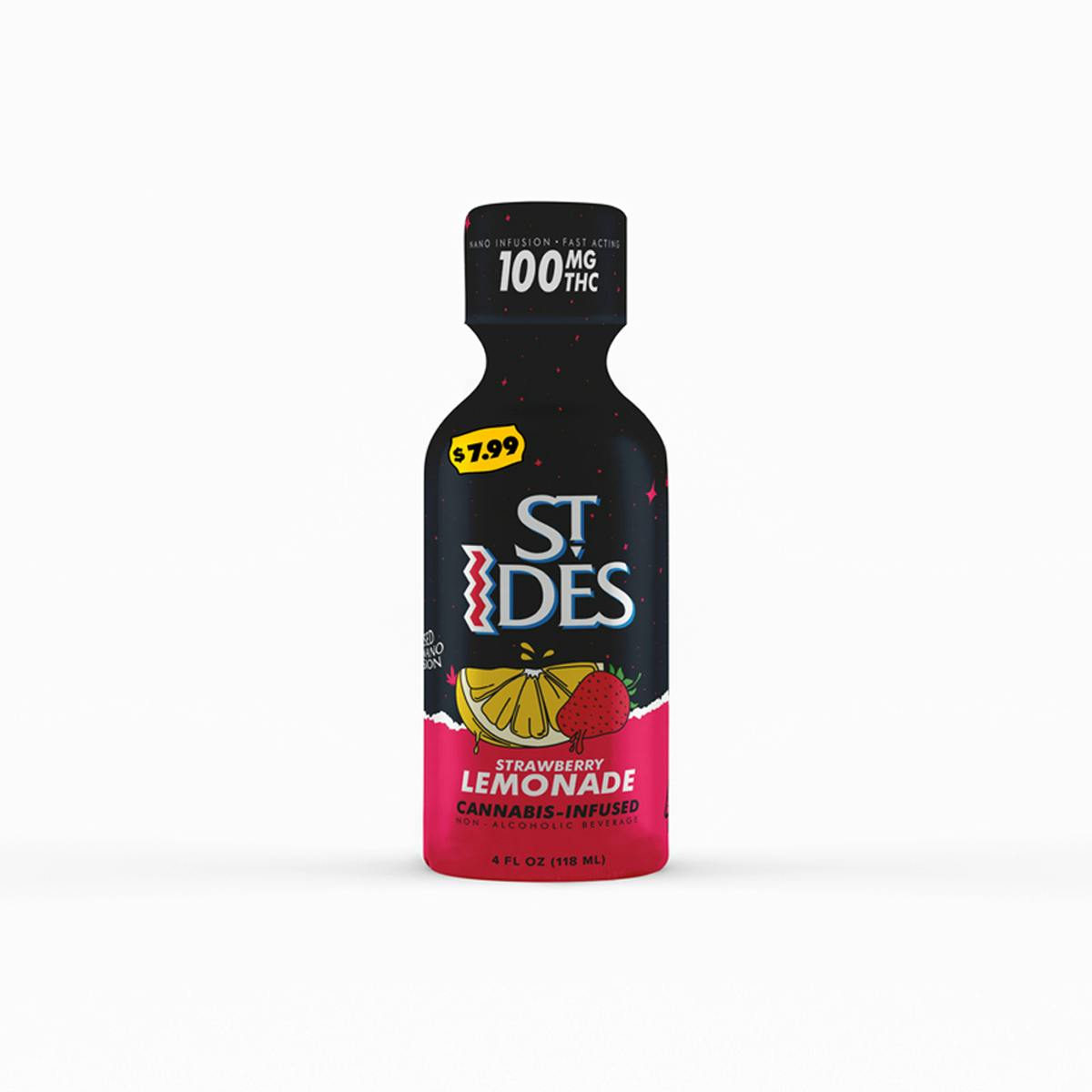 ST. IDES - STRAWBERRY LEMONADE | 100MG | Oxnard Holistics