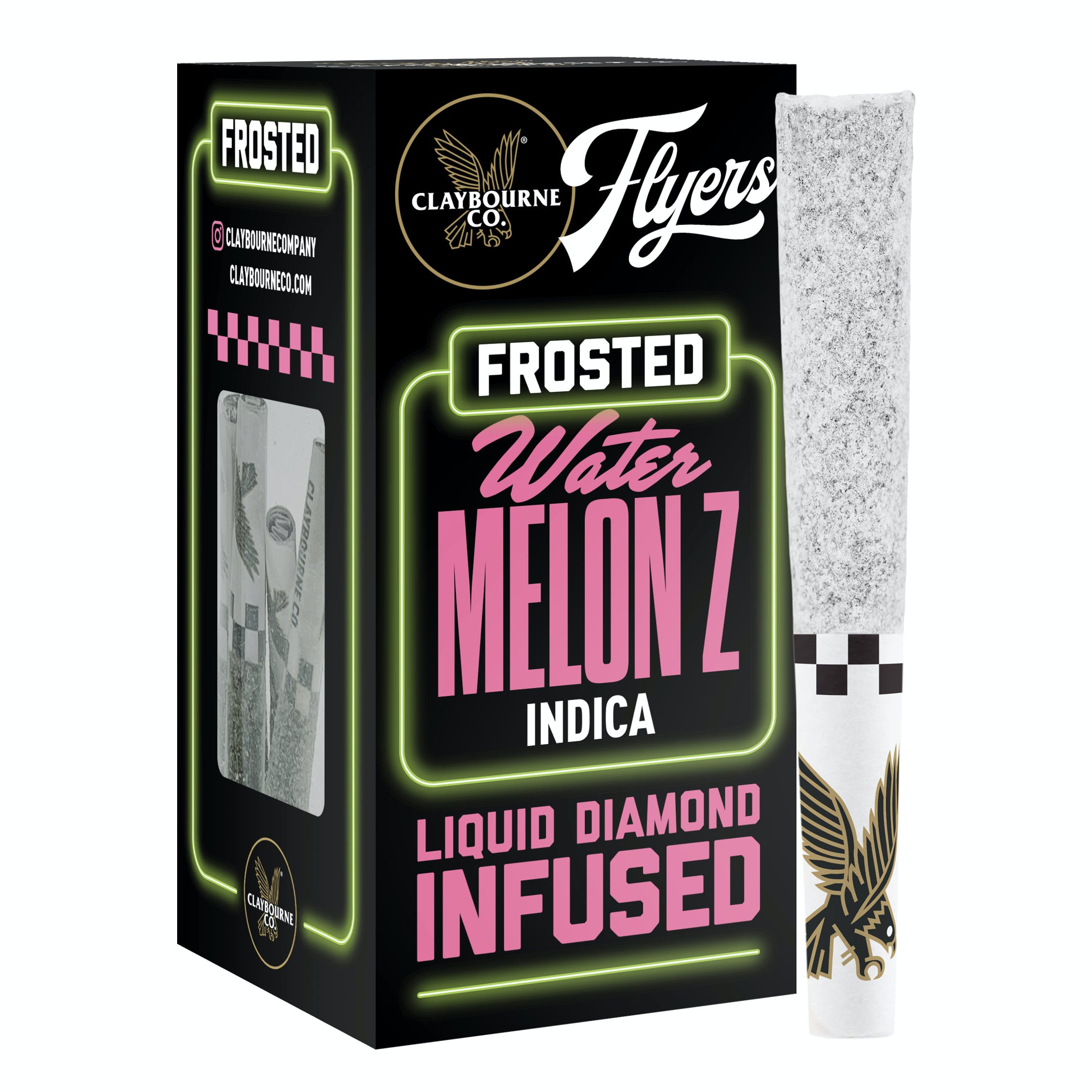 Watermelon Zkittles Frosted Flyers 5-Pack Infused Pre-Rolls