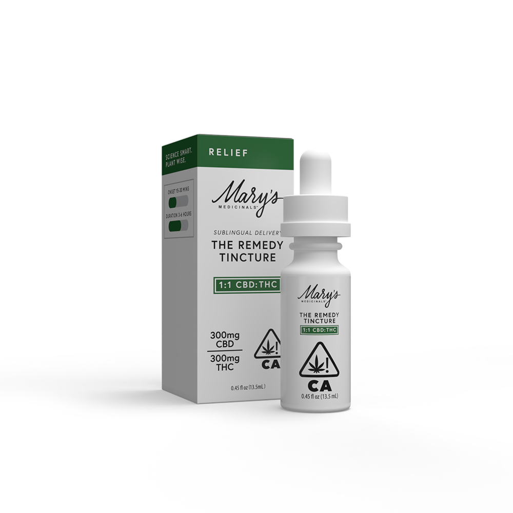 THE REMEDY RELIEF 1:1 (CBD:THC) 300MG | 13.5ML