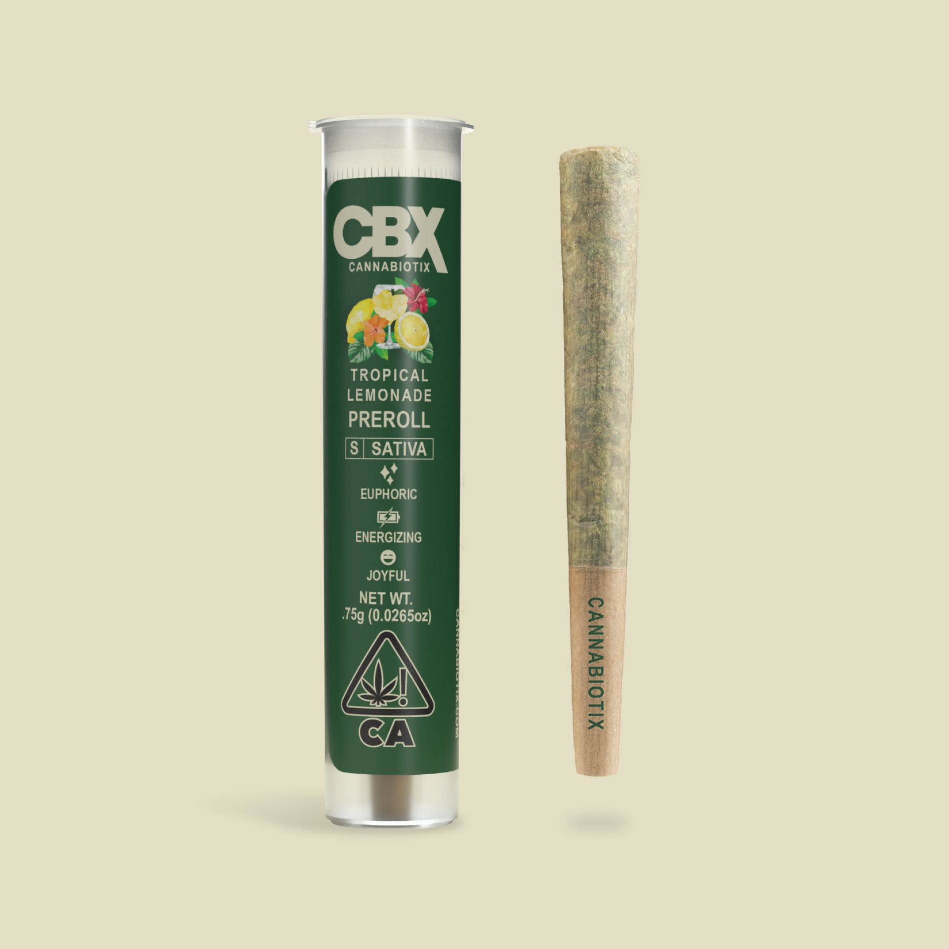 TROPICAL LEMONADE PRE-ROLL - 1G
